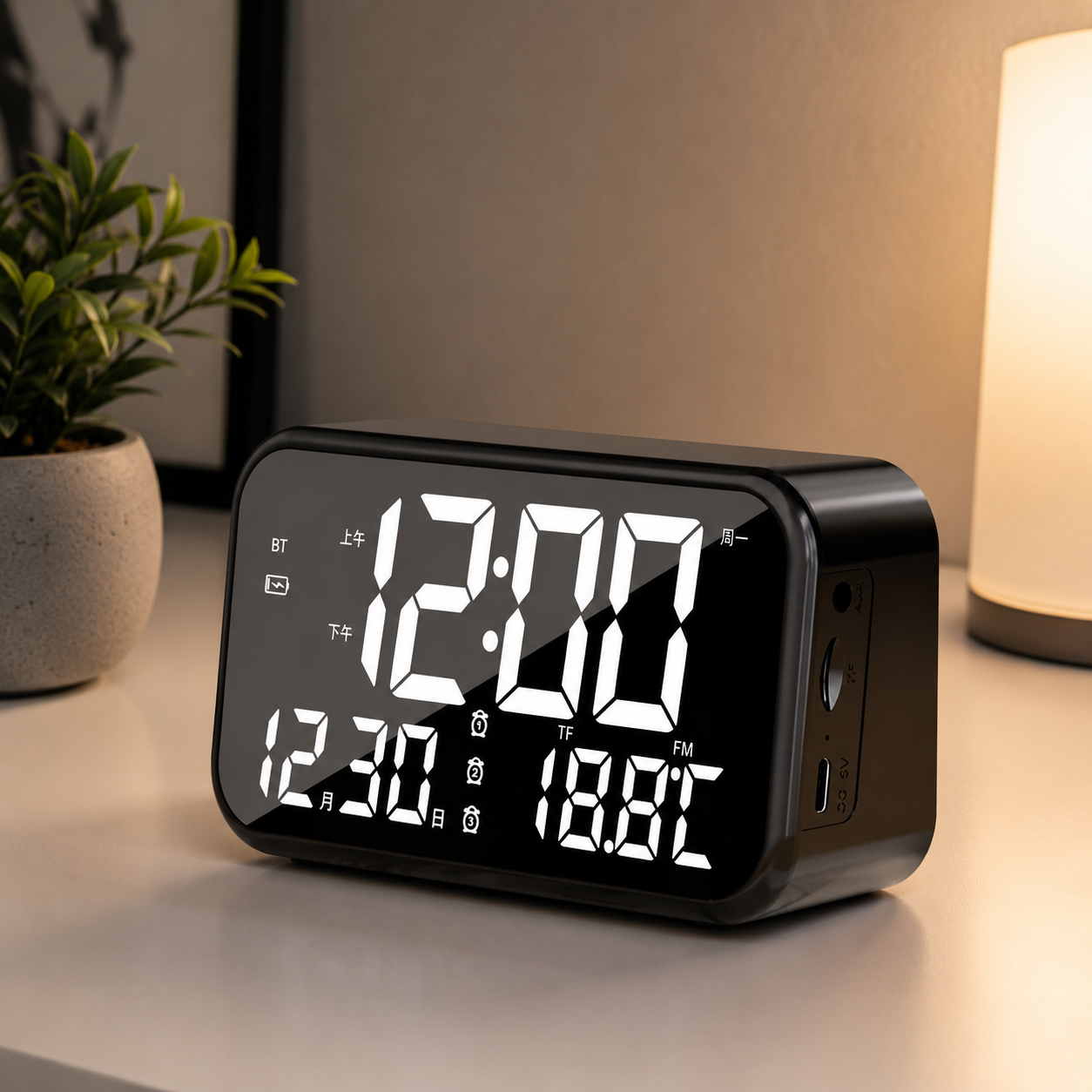 Parlante Reloj - S2