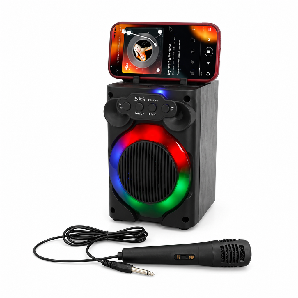 Parlante Bluetooth Portatil Cuadrado - ZQS1368